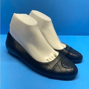 Tommy Hilfiger Women’s Classic Ballet Flats Black Size 8 M Comfort Flat Shoes